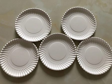 ZUIFUGUI Paper plates,Disposable White  Plate, Biodegradable Paper Plates For Cheap