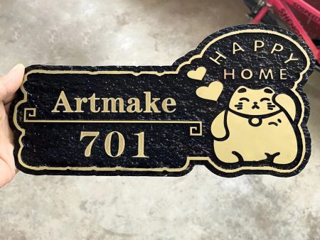 Artmake Acrylic Door Plate,Acrylic Self-Adhesive Door or Wall Sign Name Plate Hot on Sale