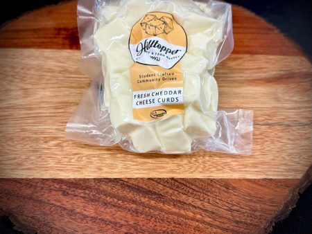 HILLTOPPER CREAMERY Cheddar-Fresh Cheese Curds 1 2 lb. Package Supply