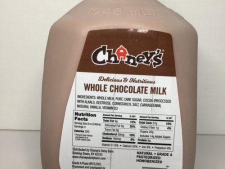 Chocolate Milk, 1 2 Gallon - Chaney s Dairy Online now