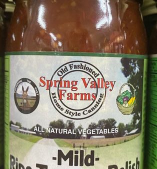 Tomato Relish (Mild) - Spring Valley Farms Online Sale