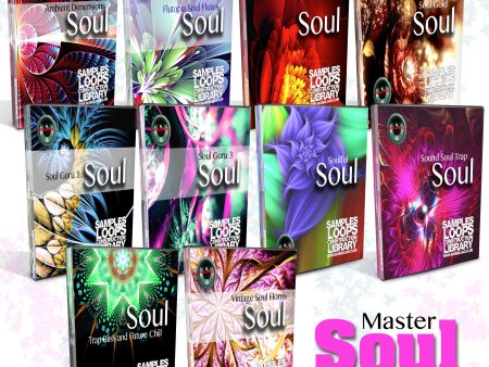 SOUL Master MEGA Bundle Part 1 - 10 Large Essential WAVE Samples Loop Studio Libraries Supply