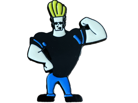 Johnny Bravo Enamel Pin Online now