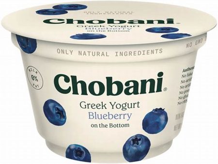 Chobani Yogurt, Greek, Non-Fat, Blueberry 6oz Fashion