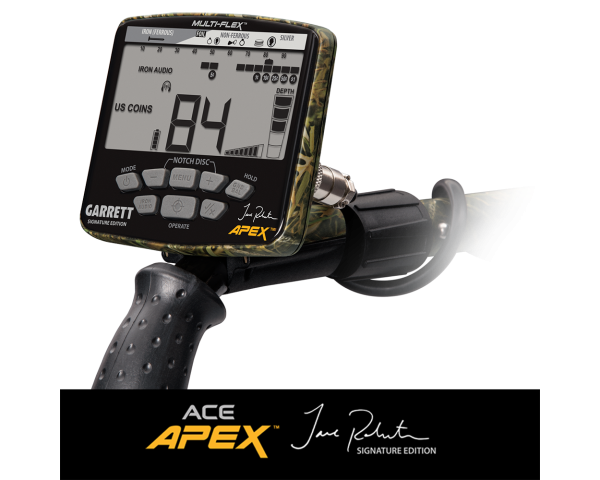 Garrett ACE Apex Jase Robertson Signature Edition Metal Detector For Sale