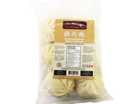 Tenten Dim Sum Vege Chi Bun Hot on Sale