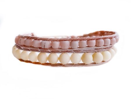 APRICOT double wrap bracelet Discount