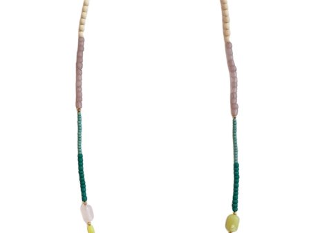 AURA • 04 gemstone thin necklace For Sale