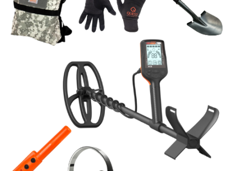 QUEST X5 METAL DETECTOR BUNDLE Online now