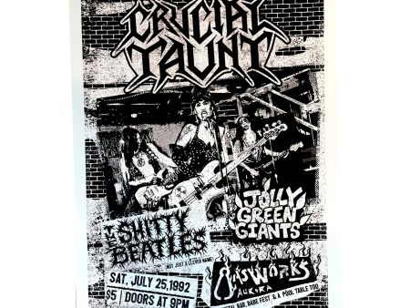 Crucial Taunt -The Metal Years poster on Sale