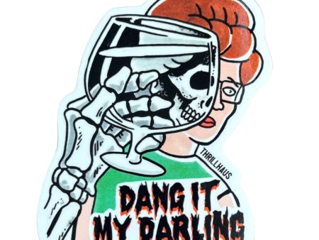 Dang It My Darling Sticker Online Sale