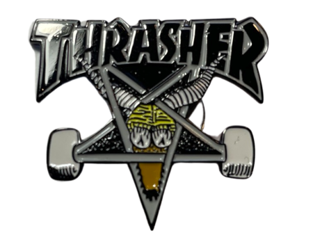 Mangey Thrasher Pin Online Sale