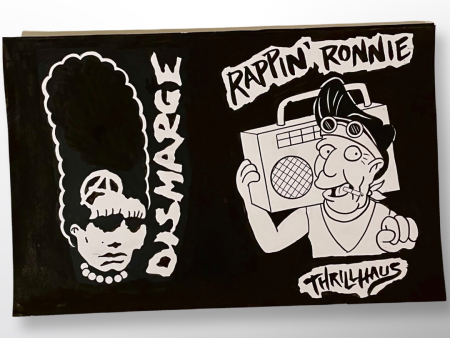 Dismarge and Rappin’ Ronnie - Original Drawings Online