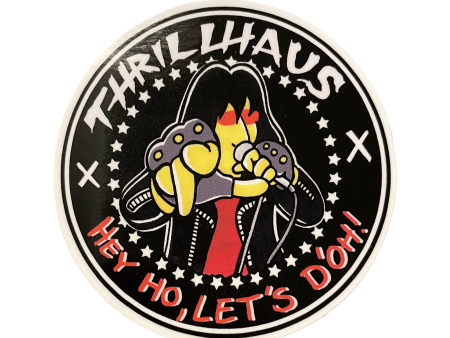 Hey Ho Let’s D’oh! Sticker Cheap