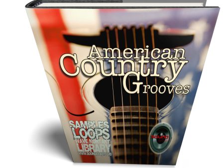 American Country Grooves - Large original 24bit WAVE Kontakt Samples Loops Library on Sale