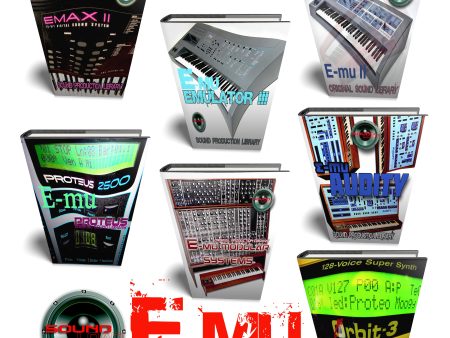 E-mu the very BEST - MEGA Bundle - 7 Large Original WAVE Samples Loop Studio Libraries Online Hot Sale