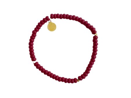 BLACK CHERRY thin bracelet Cheap