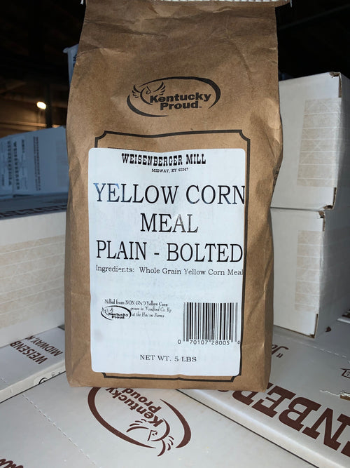 Cornmeal (yellow plain bolted), 5lb - Weisenberger Mill Hot on Sale