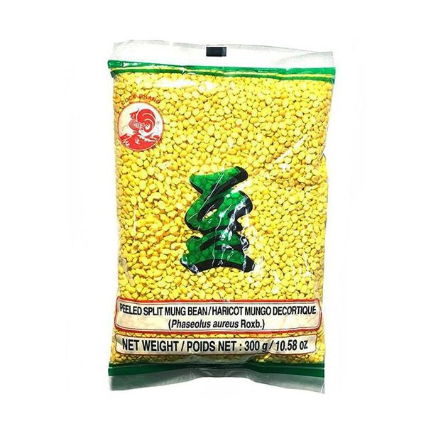 Cock Brand Peeled Split Mung Bean Sale