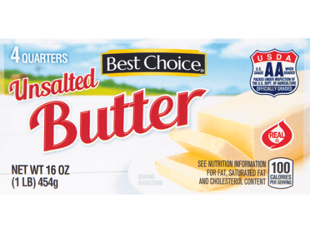 Best Choice Unsalted Butter Fashion