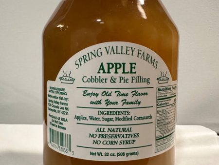 Apple Cobbler & Pie Filling - Spring Valley Farms Discount