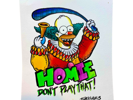 Homie The Clown Painting Sale