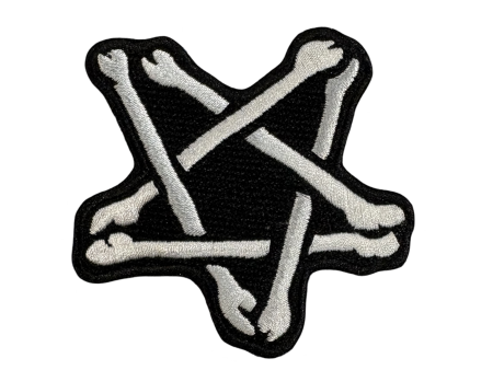 Bone Pentagram Patch Online Hot Sale