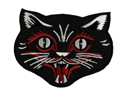 Black Cat Patch Fashion