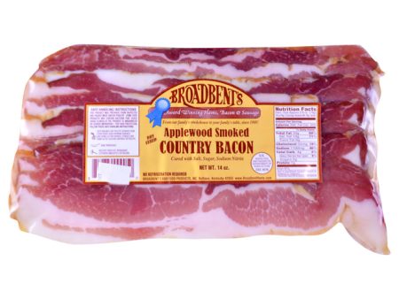 Applewood Smoked Country Bacon - Broadbent Farms Fashion