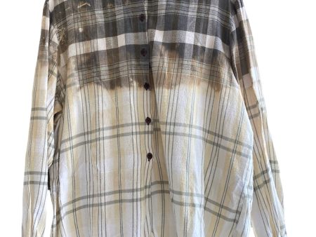 BLEACHED FLANNEL no. 12 • XL For Cheap