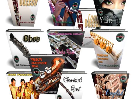 Woodwinds MEGA Bundle - 10 Large Essentials WAVE Samples Libraries Online now