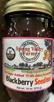 Blackberry Jelly, NSA Seedless - Spring Valley Farms Fashion