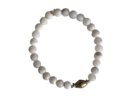 CRAZY LACE AGATE gemstone thin bracelet Online Sale