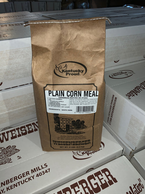 Cornmeal (unbolted plain), 5lb - Weisenberger Mill Hot on Sale