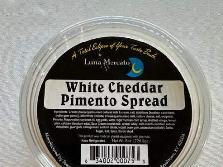 White Cheddar Pimento Spread - Luna Mercato Online Sale