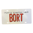 BORT License Plate Sale