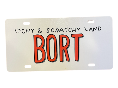 BORT License Plate Sale