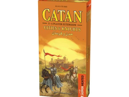 Catan Cities & Knights 5-6 Player Extension -  مدن وفرسان مُلحق ل ٥ - ٦ لاعبين Online Sale