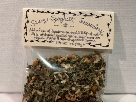 Saucy Spaghetti Seasoning - Flag Fork Herb Farm Cheap