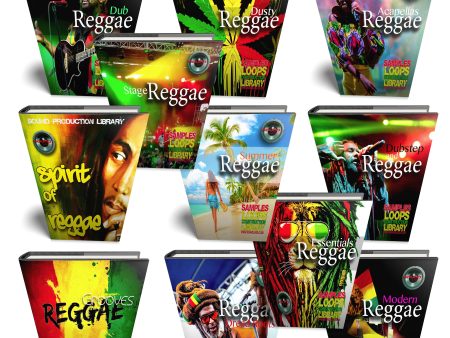 Reggae MEGA Bundle - 11 Large Essential WAVE Samples Loop Studio Libraries Online Hot Sale