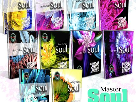 SOUL Master MEGA Bundle Part 2 - 10 Large Essential WAVE Samples Loop Studio Libraries Online Hot Sale