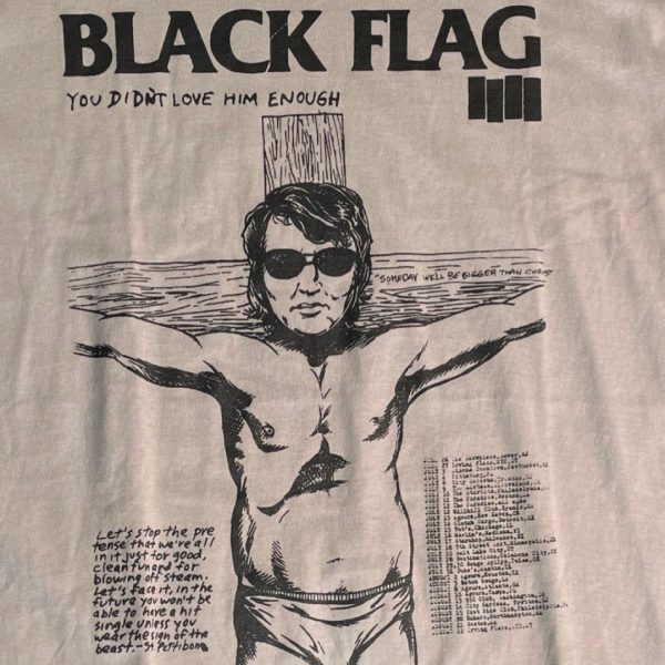 Black Flag Tee- Large Discount