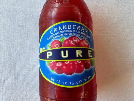 Cranberry Juice, 16oz - Mr. Pure Supply