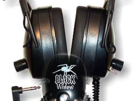 DETECTOR PRO BLACK WIDOW HEADPHONES Supply