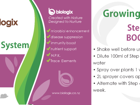 Step 3 Foliar Boost  New Double Strength Formula  Online