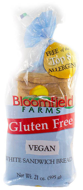 Gluten Free White Sandwich Bread (Frozen) - Bloomfield Farms Online