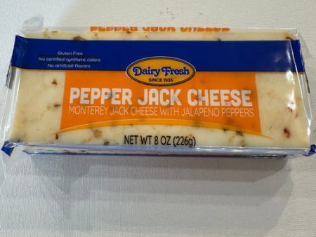 Pepper Jack Cheese, 8oz - Dairy Fresh For Discount