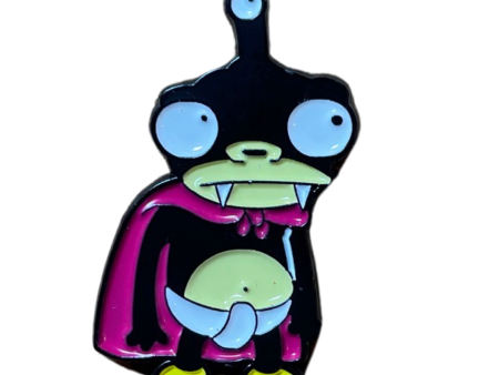 Nibbler Enamel Pin Cheap