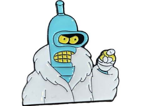 Bender Pimpbot Enamel Pin Hot on Sale