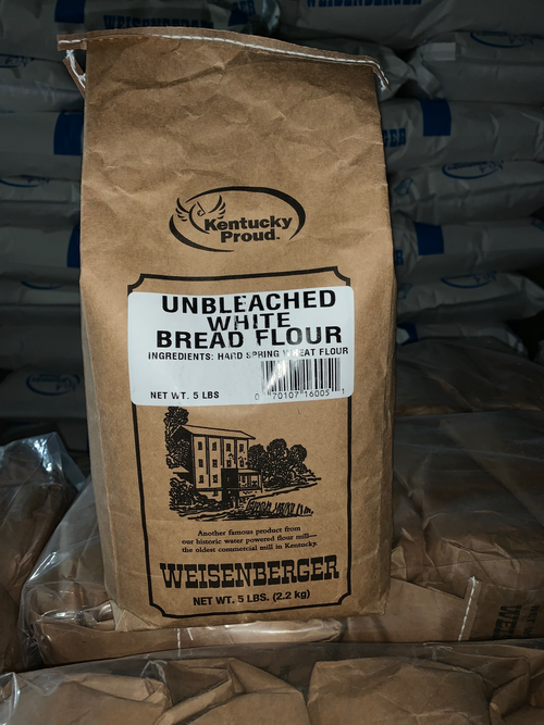 Flour (White bread, unbleached) 5lbs - Weisenberger Mill For Discount